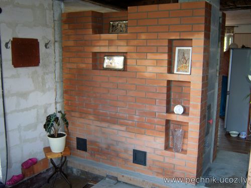 Отопительный щиток с нишами